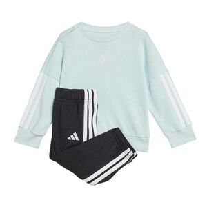 Adidas Baby BOS French Terry Sweatshirt & Jogging Bottoms / Mint/White